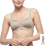 Wacoal exercise bra, Perfect Bra Motion Wear, model WR1491, brown (KA)