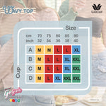 Wacoal Go Girls Smart Size Wavy Top บราเกาะอกไร้โครงวาโก้ 2 ชิ้น รุ่น WB3Y31/WB3231 สีดำ (BL)-สีชมพู (PI)