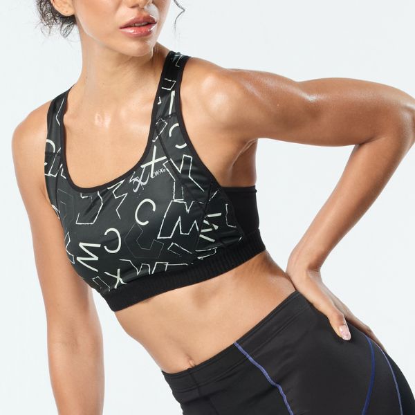 CW-X Sports Bra บราออกกำลังกาย แบบสวมหัว รุ่น IC4183 สี YE