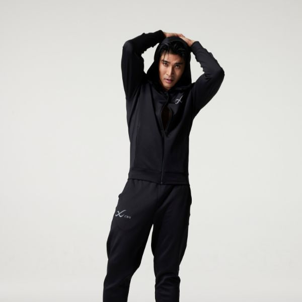 CW-X Sweatpants Unisex กางเกงวอม ผู้ชายและผู้หญิง รุ่น IC5202 สีดำ (BL)