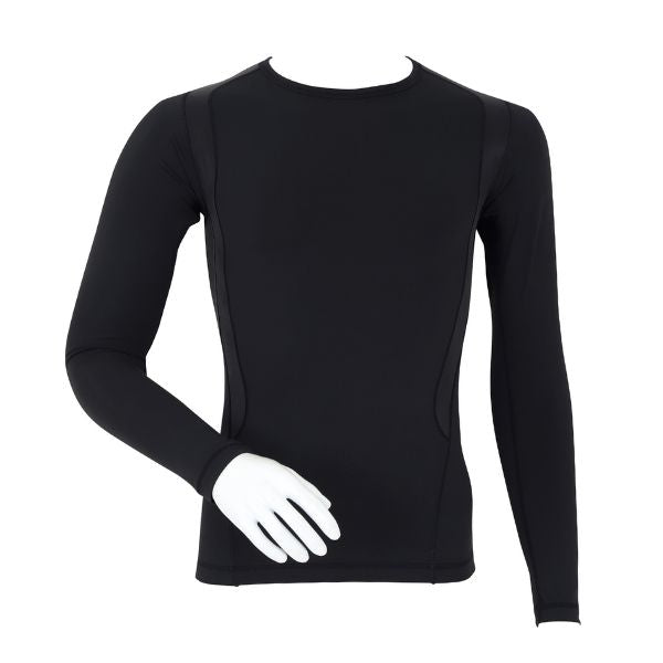 CW-X Jyuryu Top Men เสื้อกระชับกล้ามเนื้อจูริว ผู้ชาย รุ่น IC6283 สีดำ (BL)