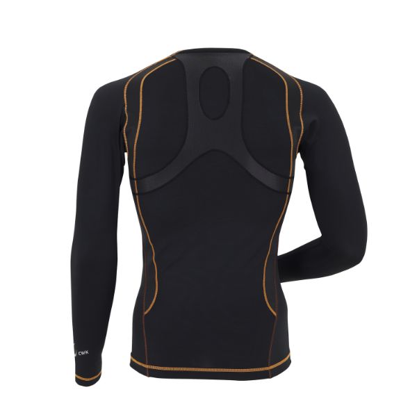 CW-X Jyuryu Top Men เสื้อกระชับกล้ามเนื้อจูริว ผู้ชาย รุ่น IC6283 สีมัสตาร์ด (MT)