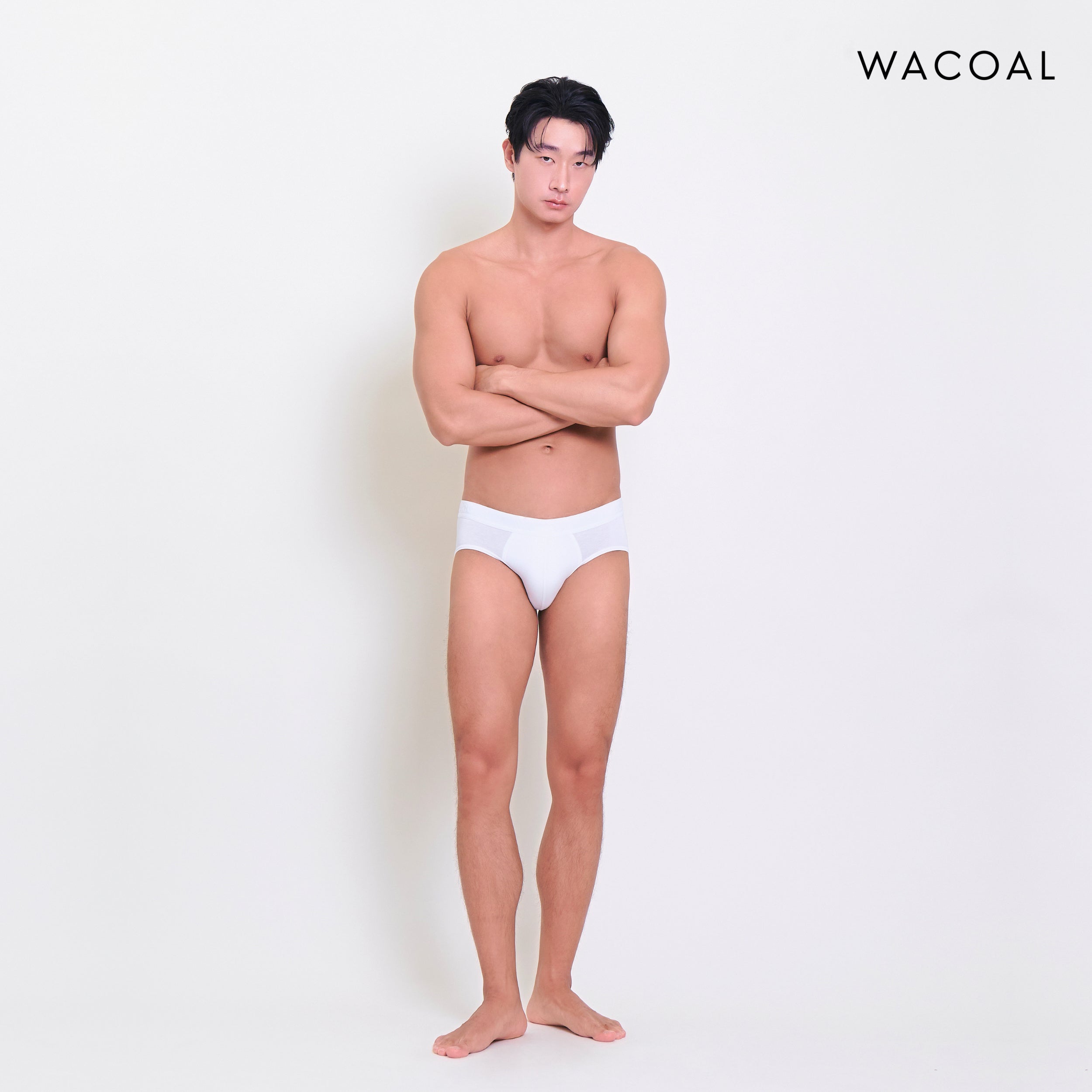Wacoal กางเกงในผู้ชาย BAMBOO FILAGEN (BIKINI) รุ่น WXU303 สี ขาว (WH)