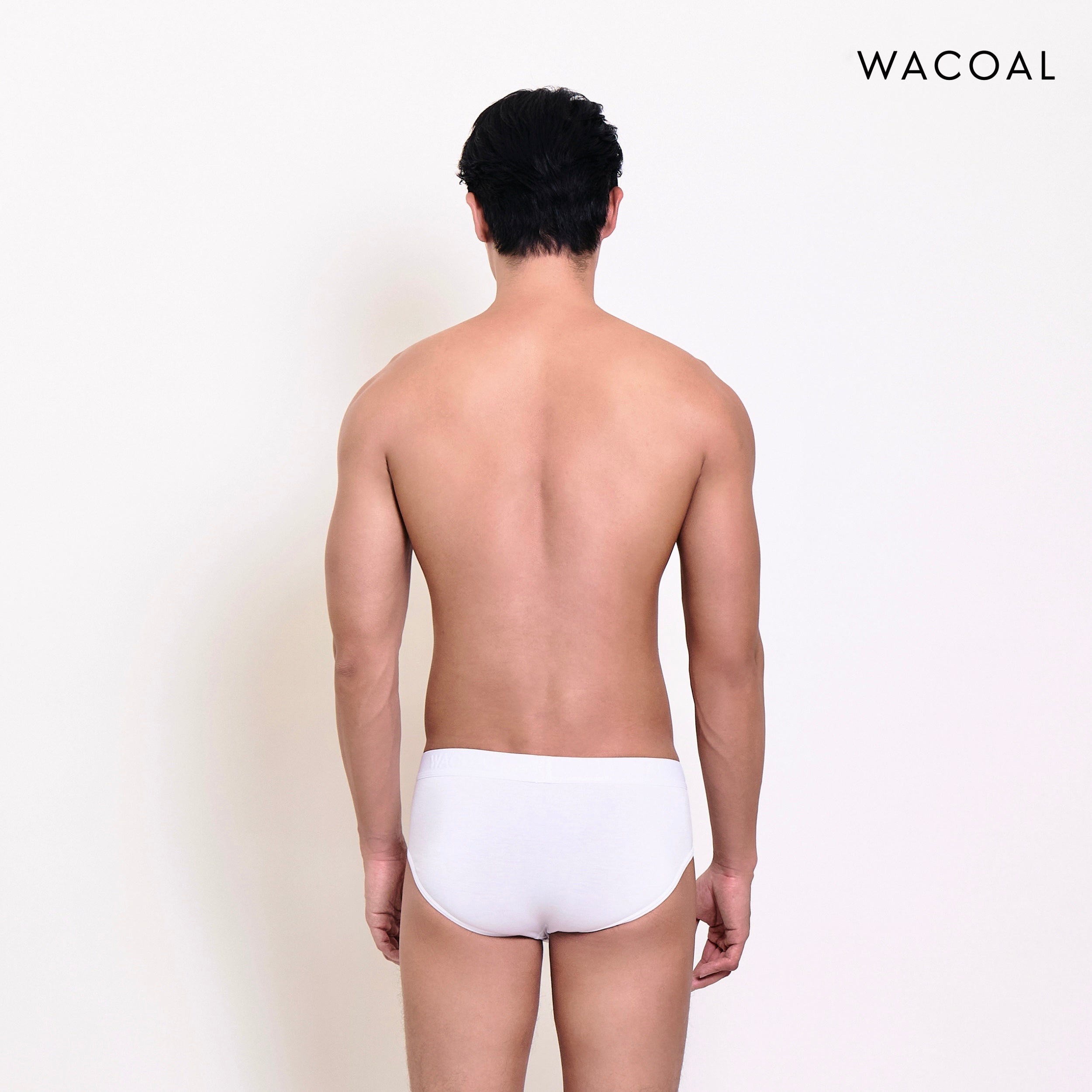 Wacoal กางเกงในผู้ชาย BAMBOO FILAGEN (BIKINI) รุ่น WXU303 สี ขาว (WH)