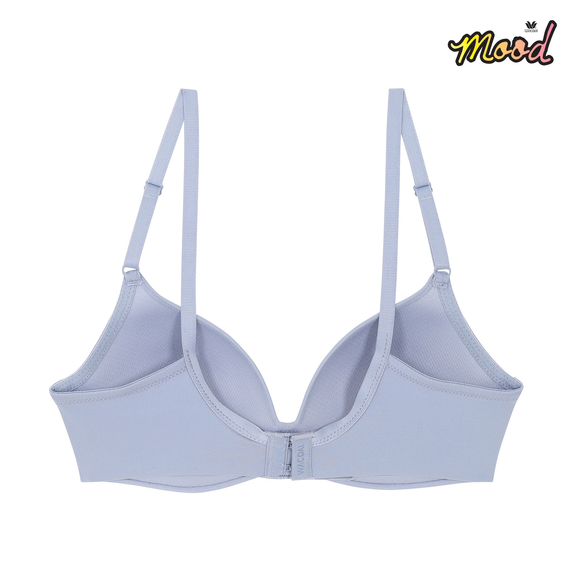 Wacoal Mood Travel Bra บราม้วนได้ ไร้โครง รุ่น MM1243 สีเทา (GY)