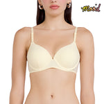 Wacoal Mood teenage underwear, underwire bra, model MM1633, yellow (YE)