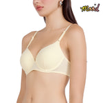 Wacoal Mood teenage underwear, underwire bra, model MM1633, yellow (YE)