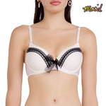 Wacoal Mood teenage underwear, underwire bra, model MM1637, brown-beige color (OC)