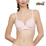 Wacoal Mood Summer Smoothie Bra บรามีโครง พิมพ์ลาย รุ่น MM1638 (เข้าคู่กางเกงใน รุ่น MUM638) สีชมพู (LP)
