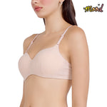 Wacoal Mood teenage underwear, non-wired bra, model MM1F18, beige (BE)