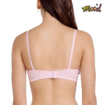 Wacoal Mood teenage underwear, non-wired bra, model MM1F18, carnation pink (CP)