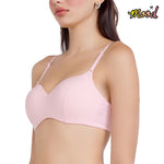 Wacoal Mood teenage underwear, non-wired bra, model MM1F18, carnation pink (CP)