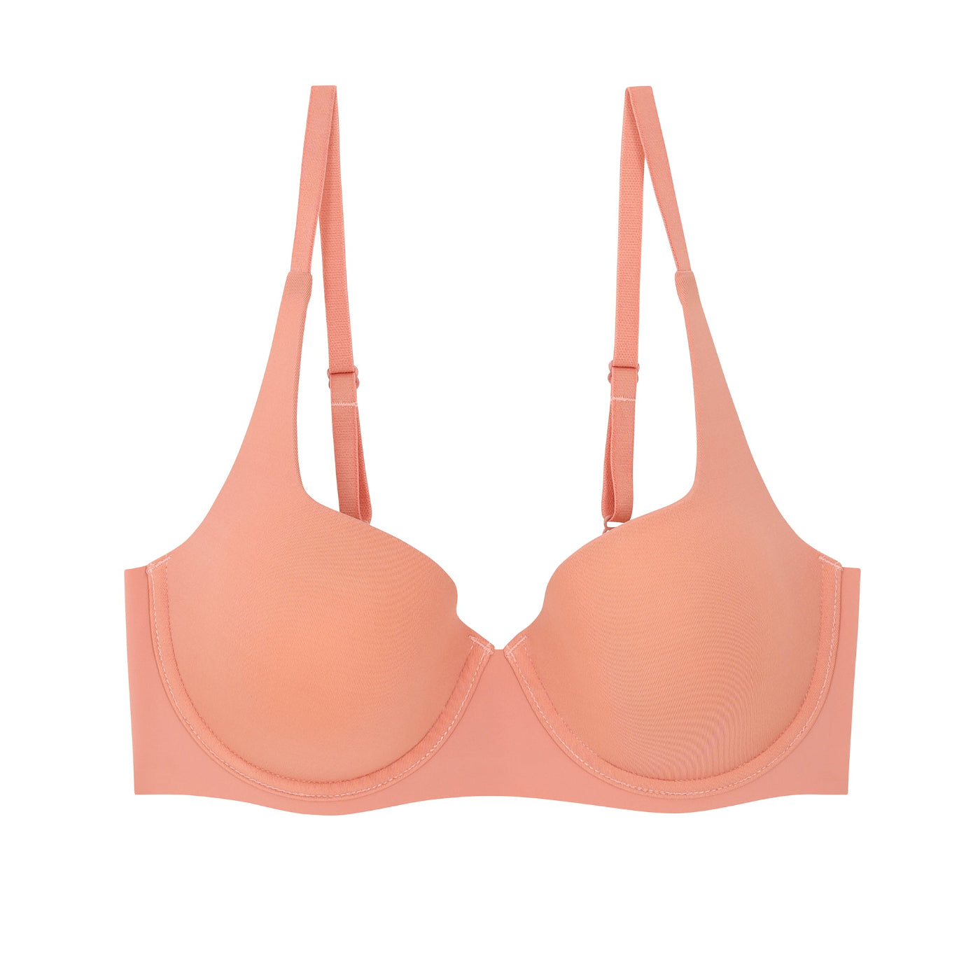 Wacoal บรามีโครง ที่สุดของความเนียน The Best of Wacoal รุ่น MM1H43 สีส้ม (OP)