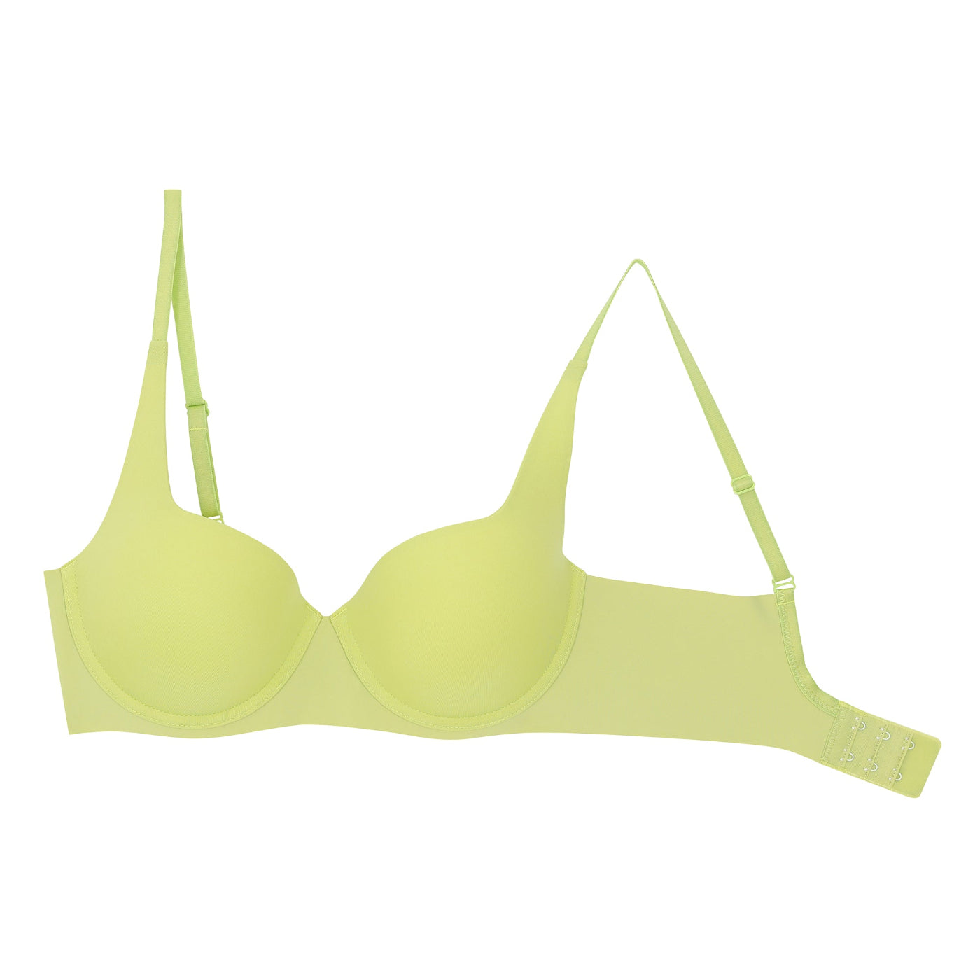 Wacoal ชุดชั้นเนียน บรามีโครง เนียนเรียบ ฟองน้ำบาง รุ่น MM1H43 สีเขียว (ME)