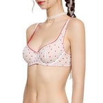 Wacoal Mood teenage underwear, underwire bra, model MM1H48, white (WH)
