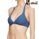 Wacoal Mood Beach & Bra Swimsuit Model MM1U09 (paired with swimsuit model MM6U09) purple (PU)