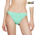 Wacoal Mood Beach & Bra Swimsuit Model MM1U09 (paired with swimsuit model MM6U09) Blue-Green (TU)