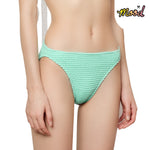 Wacoal Mood Beach & Bra Swimsuit Model MM1U09 (paired with swimsuit model MM6U09) Blue-Green (TU)