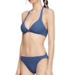Wacoal Mood Beach & Bra Swimsuit Model MM1U09 (paired with swimsuit model MM6U09) purple (PU)