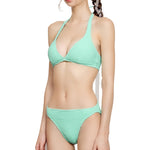 Wacoal Mood Beach & Bra Swimsuit Model MM1U09 (paired with swimsuit model MM6U09) Blue-Green (TU)