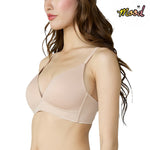 Wacoal Mood Smooth Bra ชุดชั้นในวัยรุ่น บราไร้ตะเข็บ รุ่น MM1X82 สีเบจ (BE)