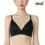 Wacoal Mood Smooth Bra, teenage underwear, seamless bra, model MM1X82, black (BL)