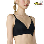 Wacoal Mood Smooth Bra, teenage underwear, seamless bra, model MM1X82, black (BL)