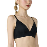 Wacoal Mood Smooth Bra, teenage underwear, seamless bra, model MM1X82, black (BL)