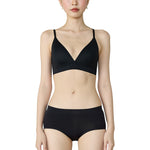 Wacoal Mood Smooth Bra, teenage underwear, seamless bra, model MM1X82, black (BL)