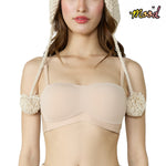 Wacoal smooth underwear, wireless bra, Smart Size, seamless, model MM1X83, beige (BE)