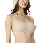 Wacoal smooth underwear, wireless bra, Smart Size, seamless, model MM1X83, beige (BE)