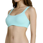 Wacoal Mood Smart Size teen underwear, wireless bra, model MM1X84, matching (MUMX84), blue (LT)