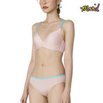 Wacoal Mood BUDDY BRA บราคู่ใจ พกได้ทุกที่ ใส่ง่าย พับง่าย พกง่าย รุ่น MM1X86 สีเบจ (BE)