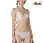 Wacoal Mood BUDDY BRA บราคู่ใจ พกได้ทุกที่ ใส่ง่าย พับง่าย พกง่าย รุ่น MM1X86 สีเบจ (BE)