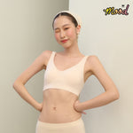 Wacoal Mood Smart Size teen underwear, sporty style, model MM1X93, seashell color (CB)