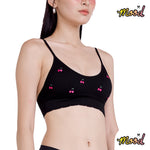 Wacoal Mood Comfy Bra Smart Size ชุดชั้นในวัยรุ่น รุ่น MM1X99 สีดำ (BL)