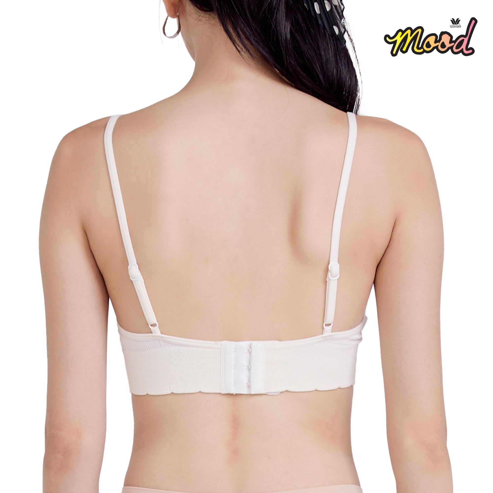 Wacoal Mood Comfy Bra Smart Size ชุดชั้นในวัยรุ่น รุ่น MM1X99 สีครีม (CR)