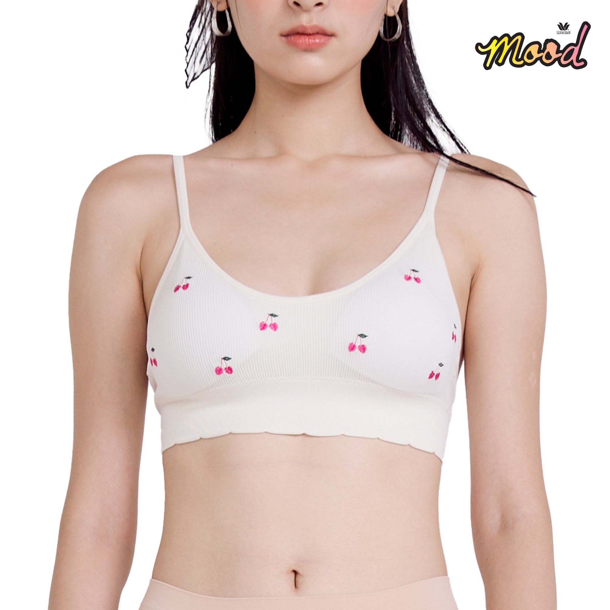 Wacoal Mood Comfy Bra Smart Size ชุดชั้นในวัยรุ่น รุ่น MM1X99 สีครีม (CR)