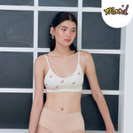 Wacoal Mood Comfy Bra Smart Size ชุดชั้นในวัยรุ่น รุ่น MM1X99 สีครีม (CR)