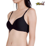 Wacoal Mood Buddy bra Smart Size ชุดชั้นในวัยรุ่น รุ่น MM1Y05 (กางเกงในเข้าคู่ รุ่น MUMY05) สีดำ (BL)