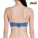 Wacoal Mood Buddy bra Smart Size ชุดชั้นในวัยรุ่น รุ่น MM1Y07 (เข้าคู่MUMY05)สีม่วงออกน้ำเงิน (PU)