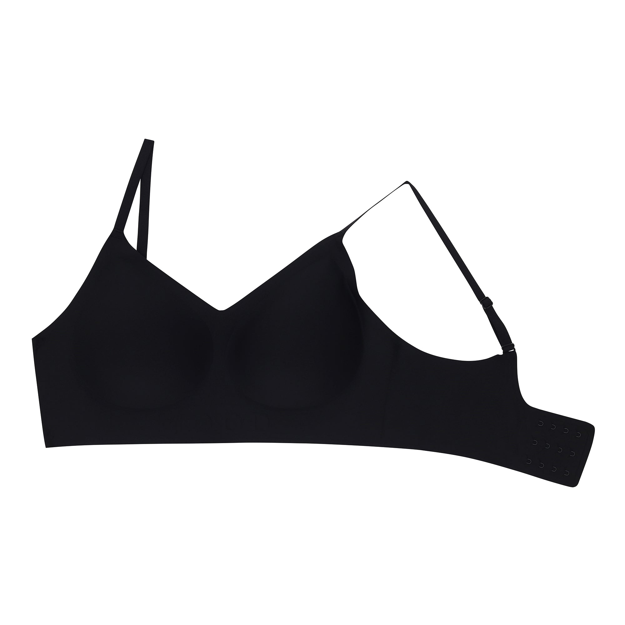 Wacoal Mood ชุดชั้นเนียน บราไร้โครง รุ่น MM1Y18 สีดำ (BL)