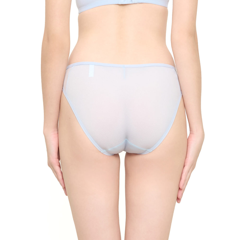 Wacoal Cool Bikini Panty กางเกงใน รุ่น MU5P66 สีฟ้า (SX)