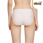 Wacoal Mood Summer Smoothie Bra, underwire bra, printed pattern, model MM1638 (paired with panties, model MUM638), cream color (IV)