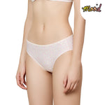 Wacoal Mood Summer Smoothie Bra, underwire bra, printed pattern, model MM1638 (paired with panties, model MUM638), cream color (IV)