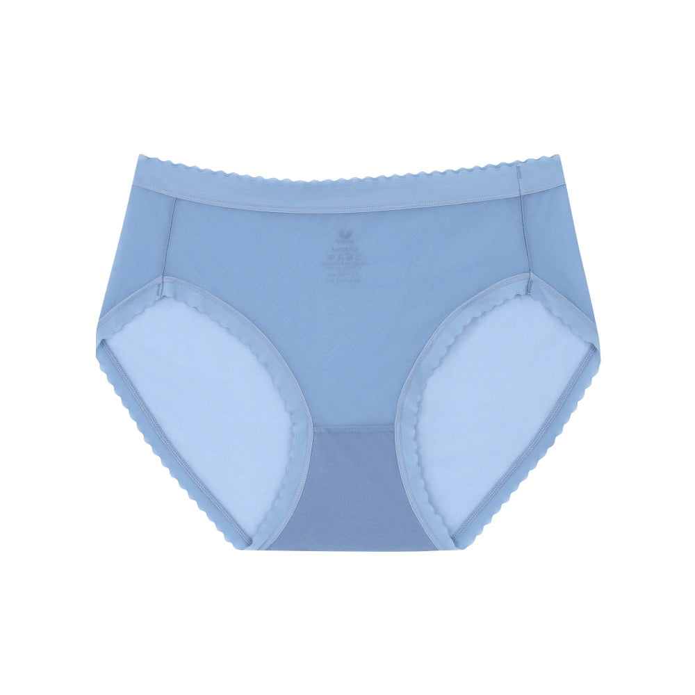 Wacoal Palette Panties กางเกงใน See-Through รุ่น MUMP03 สีฟ้า (BU)