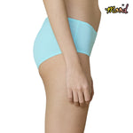 Wacoal Mood Smart Size teen underwear, wireless bra, model MM1X84, matching (MUMX84), blue (LT)