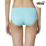 Wacoal Mood Smart Size teen underwear, wireless bra, model MM1X84, matching (MUMX84), blue (LT)
