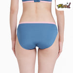 Wacoal Mood Buddy bra Smart Size ชุดชั้นในวัยรุ่น รุ่น MM1Y07 (เข้าคู่MUMY05)สีม่วงออกน้ำเงิน (PU)