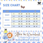 Wacoal X Meraki Alice Collection เซทชุดนอนกันโป๊แขนสั้น ขายาว ลายอลิซ รุ่น WN7D33 สีชมพู (PI)